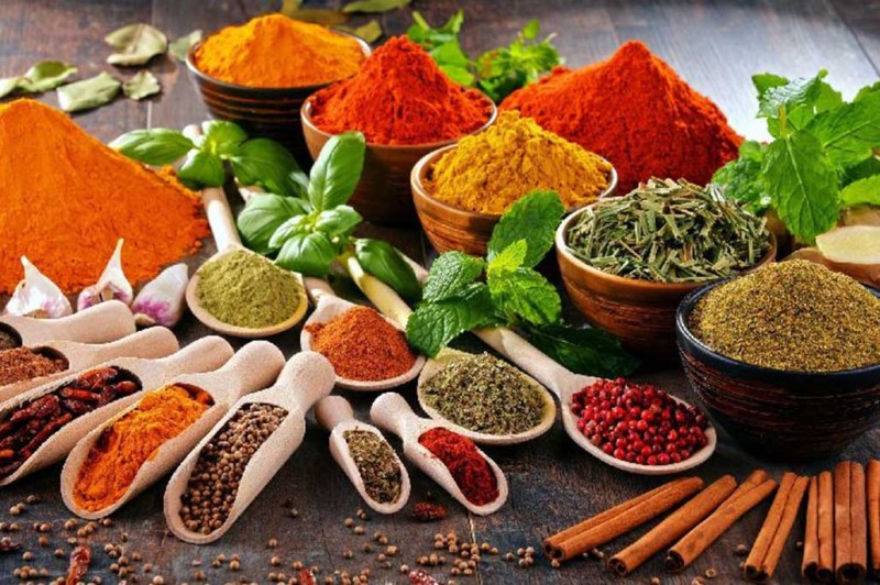 Grounded spices